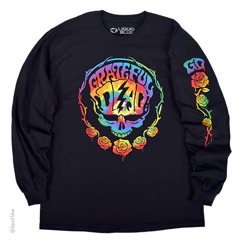 Grateful Dead - Row of Dancing Bears Navy Blue Hoodie